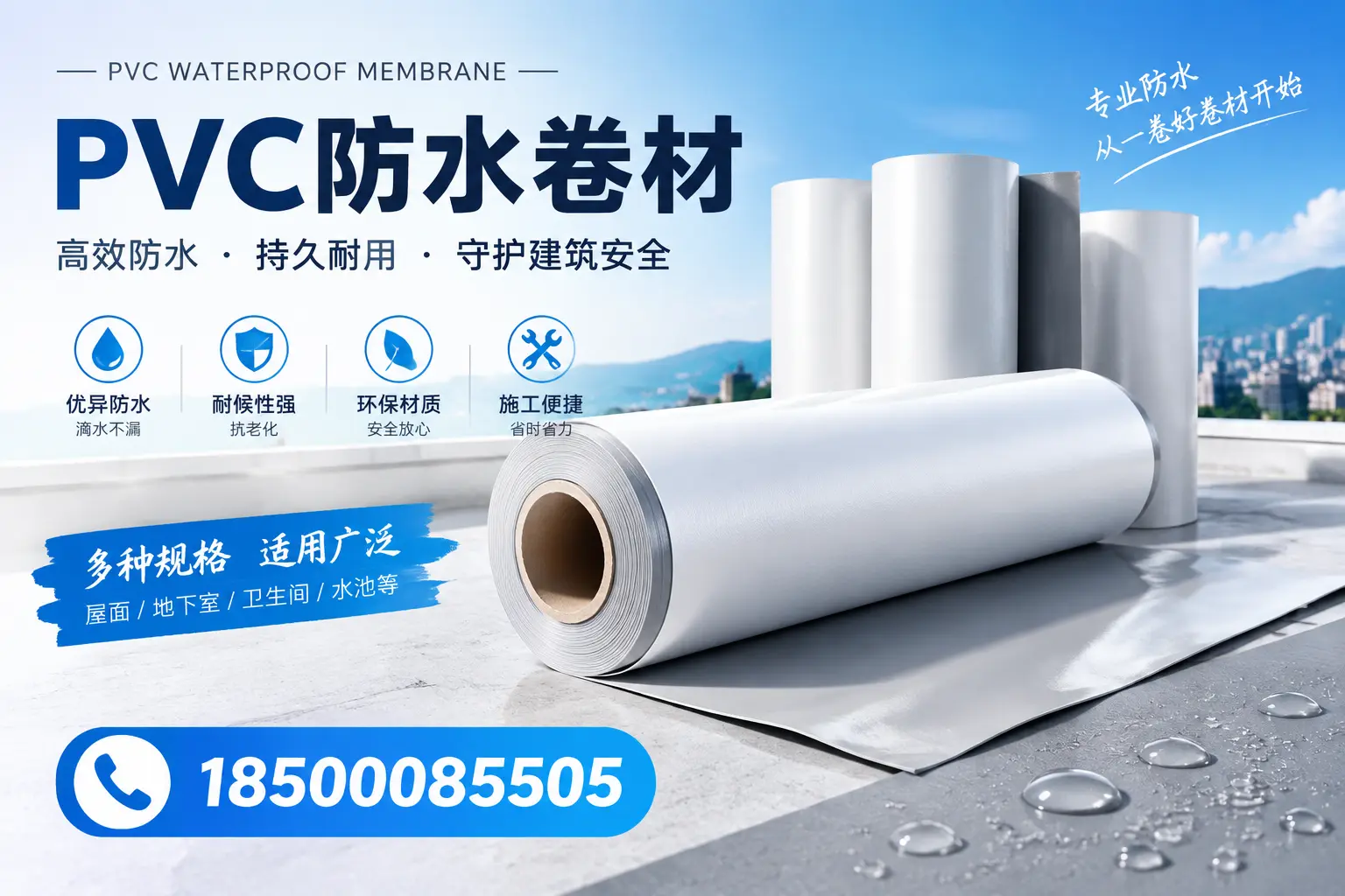 如何选择适合的PVC防水卷材？专家为您解答福州的需求
