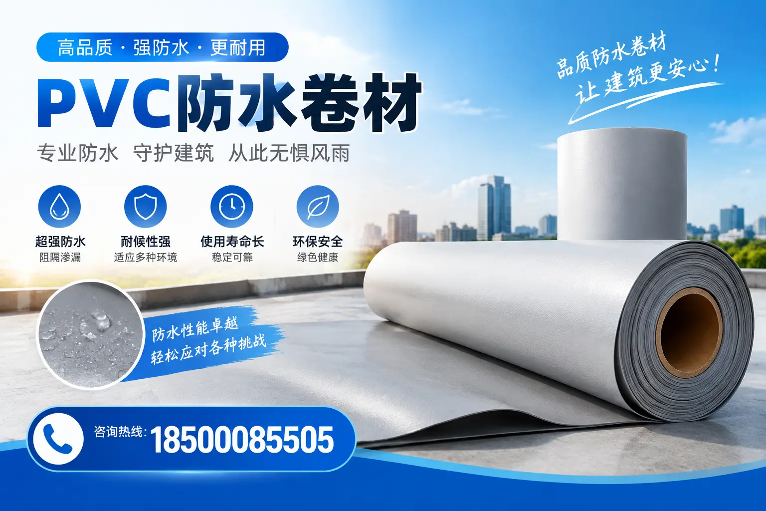 如何选择高质量的PVC防水卷材？福州消费者必看指南
